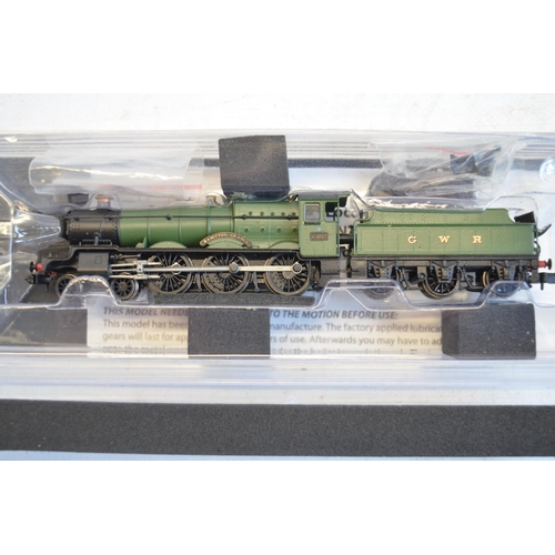 320 - Six N gauge GWR liveried electric steam locomotive models to include Dapol 2S-019-002 6802 