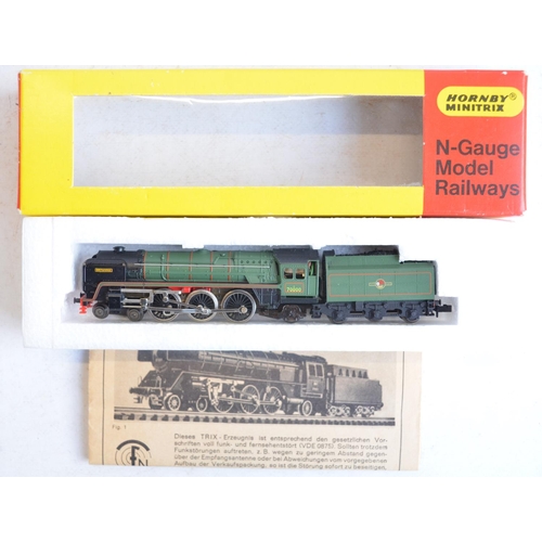 323 - Collection of N gauge railway models to include Graham Farish 372-476 Jubilee 45611 BR Green (model ... 