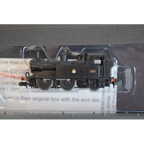 324 - Collection of N gauge railway models to include Dapol 2S-006-003 Twin Pack 14XX Tank BR Black Early ... 