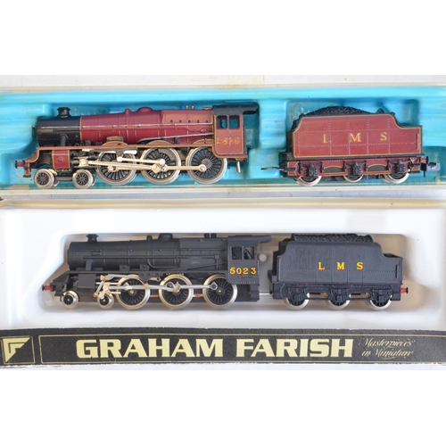 324 - Collection of N gauge railway models to include Dapol 2S-006-003 Twin Pack 14XX Tank BR Black Early ... 