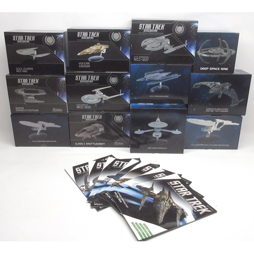 357 - Twenty boxed Eaglemoss Star Trek 'The Official Starship Collection' models plus 7 loose magazines. C... 