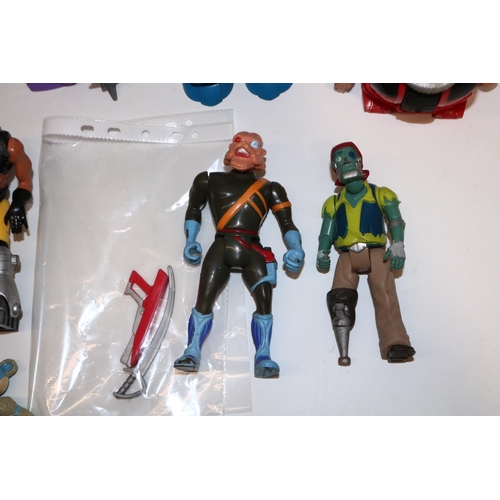 368 - Thundercats, LJN Toys: collection of loose action figures incl. Captain Cracker, Captain Shiner, Ro-... 