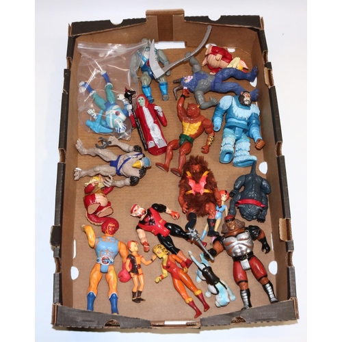 369 - Thundercats, LJN Toys: collection of loose action figures incl. Mongor, Vultureman, Bengali, etc., i... 