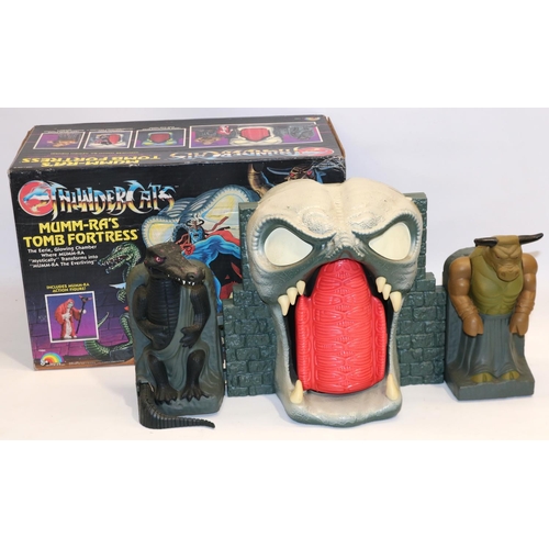 370 - Thundercats, LJN Toys: Mumm-Ra's Tomb Fortress, with Mumm-Ra action figure, with original box