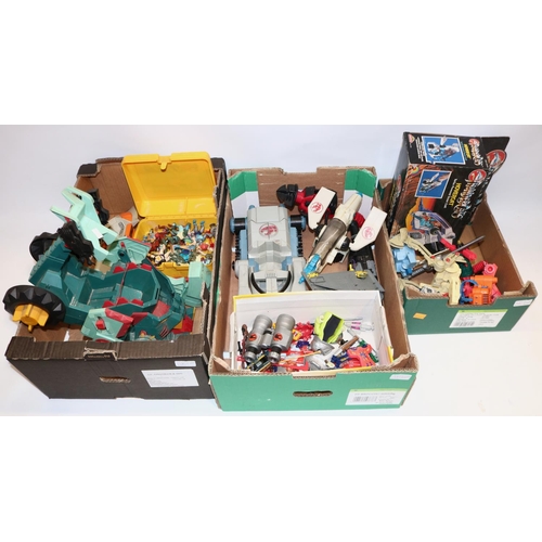 371 - Collection of 1980s Thundercats vehicles incl. Hovercat with box, Thundertank, Thunderclaw, etc., va... 