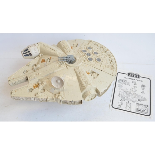 337 - Collection of vintage Star Wars models, mostly by Kenner to include boxed Millennium Falco with orig... 