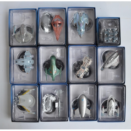 346 - Collection of Star Trek 'The Official Starships Collection' (Eaglemoss) magazines and models, editio... 