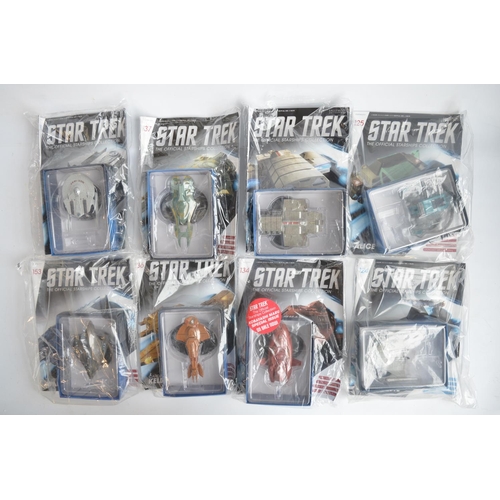 348 - Forty Four Eaglemoss Star Trek 'The Official Starships Collection' magazines and models still factor... 