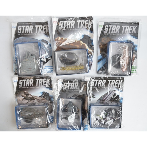 348 - Forty Four Eaglemoss Star Trek 'The Official Starships Collection' magazines and models still factor... 