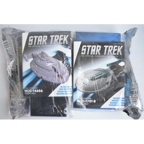 351 - Collection of Star Trek 'The Official Starships Collection' (Eaglemoss) special edition magazines an... 