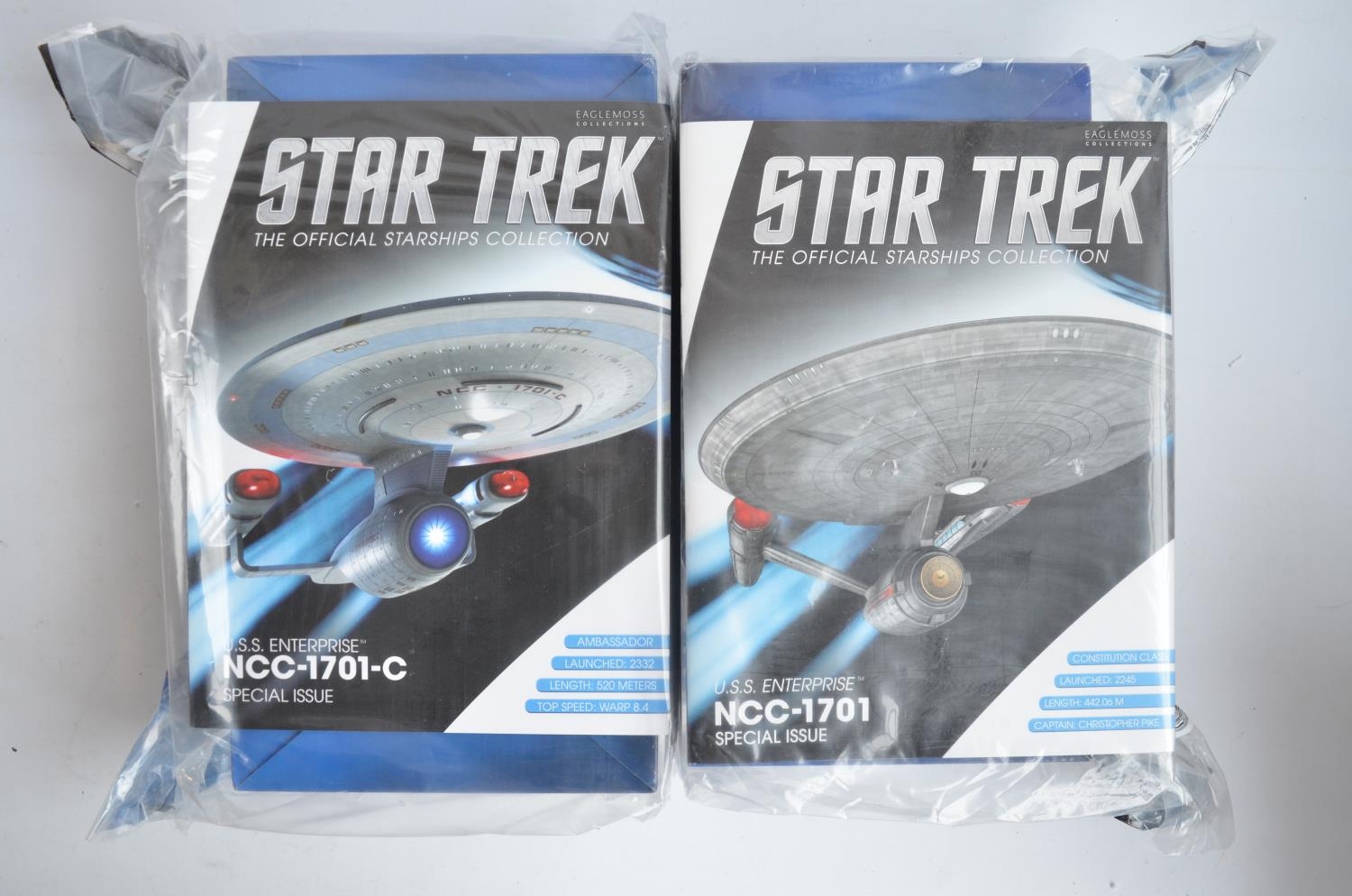 Collection Of Star Trek 'The Official Starships Collection' (Eaglemoss ...