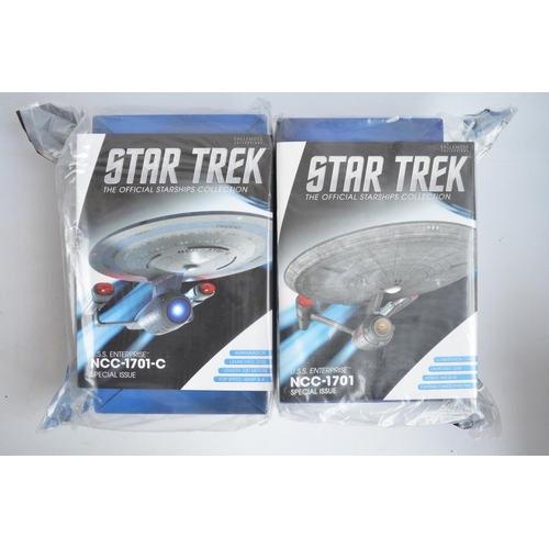 351 - Collection of Star Trek 'The Official Starships Collection' (Eaglemoss) special edition magazines an... 