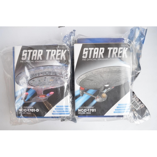 352 - Collection of Star Trek 'The Official Starships Collection' (Eaglemoss) special edition magazines an... 