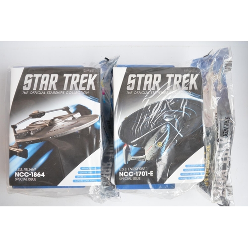 352 - Collection of Star Trek 'The Official Starships Collection' (Eaglemoss) special edition magazines an... 