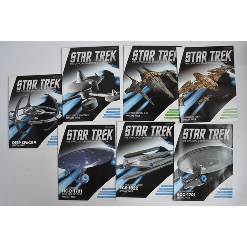 357 - Twenty boxed Eaglemoss Star Trek 'The Official Starship Collection' models plus 7 loose magazines. C... 