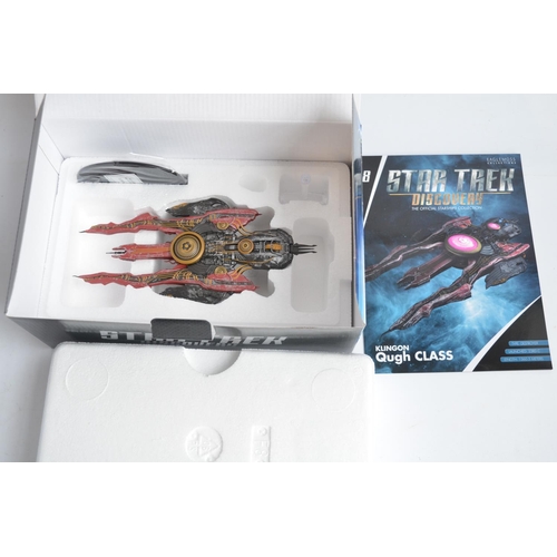 358 - Twenty One boxed Star Trek 'The Official Starship Collection' models by Eaglemoss including magazine... 