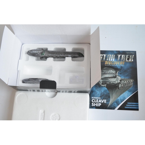 358 - Twenty One boxed Star Trek 'The Official Starship Collection' models by Eaglemoss including magazine... 