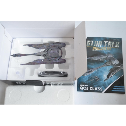 358 - Twenty One boxed Star Trek 'The Official Starship Collection' models by Eaglemoss including magazine... 