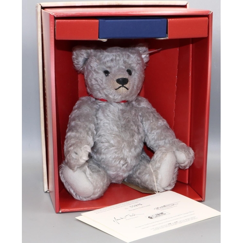 125 - Steiff - 'Poinsettia, the Swarovski Teddy Bear', 2007 limited edition, boxed with certificate