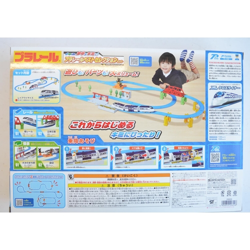 1301 - Collection of boxed Japanese Imported Takara Tomy/PlaRail battery operated plastic model train sets ... 