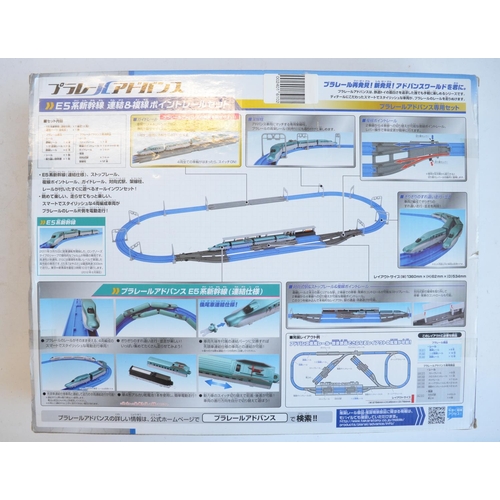 1302 - Collection of boxed Japanese Imported Takara Tomy/PlaRail battery operated plastic model train sets ... 