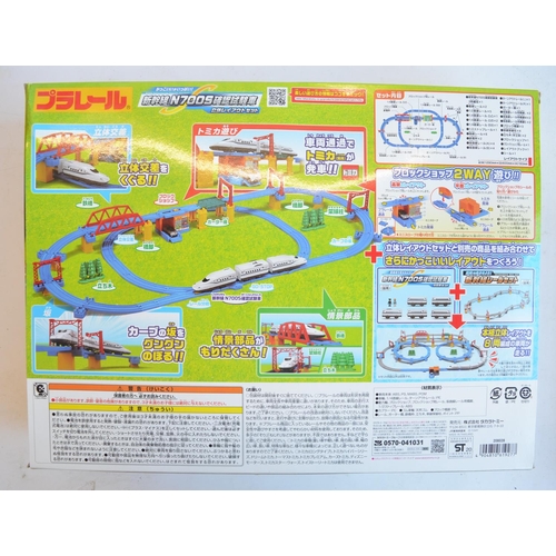 1302 - Collection of boxed Japanese Imported Takara Tomy/PlaRail battery operated plastic model train sets ... 