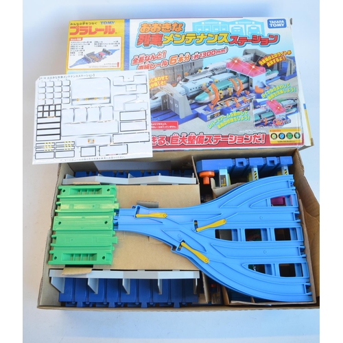 1303 - Collection of boxed Japanese Imported Takara Tomy/PlaRail battery operated plastic model train sets ... 