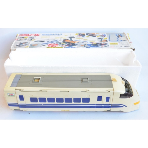 1304 - Collection of boxed Japanese imported Takara Tomy/PlaRail battery operated plastic model train sets ... 