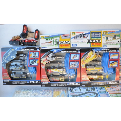 1305 - Collection of boxed Japanese Imported Takara Tomy/PlaRail battery operated plastic model train sets ... 