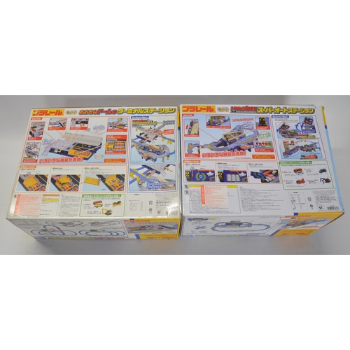 1307 - Collection of boxed Japanese Imported Takara Tomy/PlaRail battery operated plastic model train sets ... 