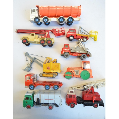 12 - Twelve boxed vintage diecast plant/commercial vehicle models to include Corgi 1128 Priestman Luffing... 