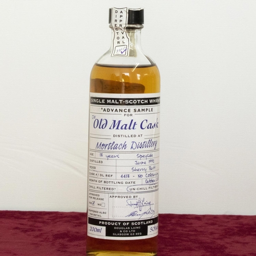 140A - Douglas Laing Mortlach Distillery Advance Sample for The Old Malt Cask, 13 years old, distilled 1990... 