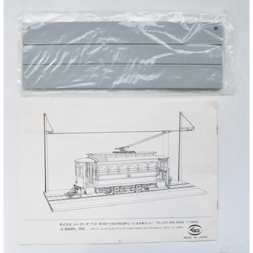 1181 - WITHDRAWN - 1/45 scale (O gauge) Old Fashioned Tokyo City Streetcar plastic model kit from G-Mark