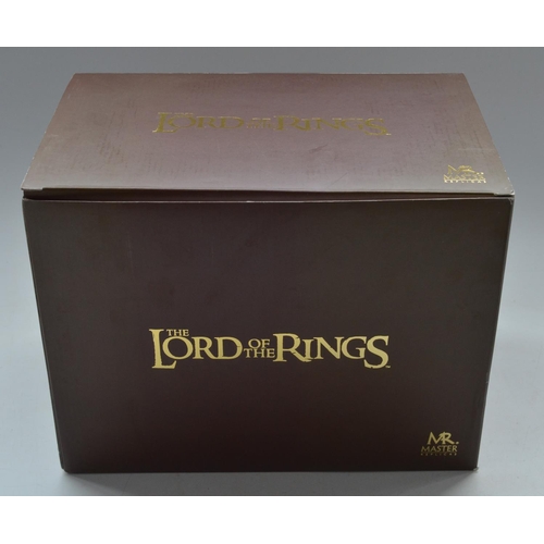 1184 - The One Ring Of Sauron, rare Lord Of The Rings film replica by Master Replicas (item no LR-100) comp... 