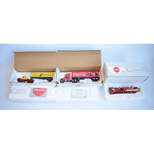 355 - Three Matchbox Collectibles diecast models to include 1/58 scale DYM38050 Coca-Cola 