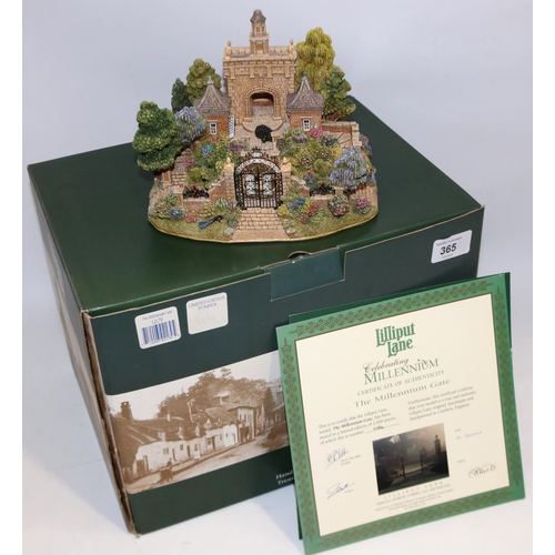 365 - Lilliput Lane: The Millennium Gate, L2170, ltd. ed, 184/2000, with box and certificate