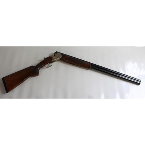 481 - Cased 12B Beretta 686E over/under multi choke single trigger shotgun. Barrel length 30ins, length of... 