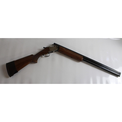 491 - Miroku 12Bore Over/under ejector shotgun. Barrel length28ins, length or pull 14ins. There is damage ... 