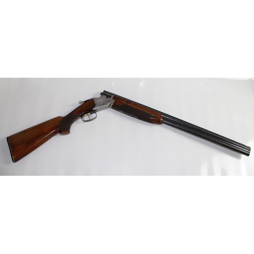 492 - Laurona 12Bore O/U Double trigger non ejector shotgun. Barrel length 28ins, Length of pull 14.5ins