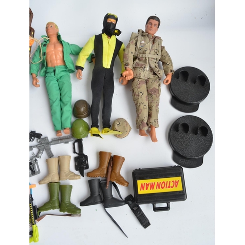 1115 - Collection of Action Man and G.I.Joe action figures and accessories to include an Action Man Jeep mo... 