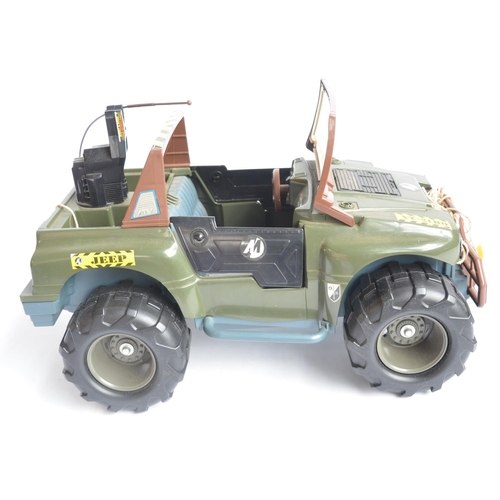 1115 - Collection of Action Man and G.I.Joe action figures and accessories to include an Action Man Jeep mo... 