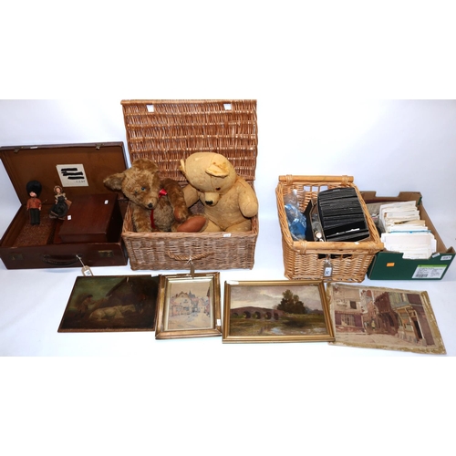 318 - Group of various collectables, incl. a mixed collection of GB/international late Victorian/C20th coi... 