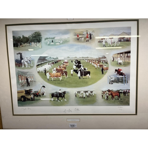 1030 - After Ruth Gibbons (British C20th): 'Great Yorkshire Show 1987' Ltd.ed colour print, signed by artis... 