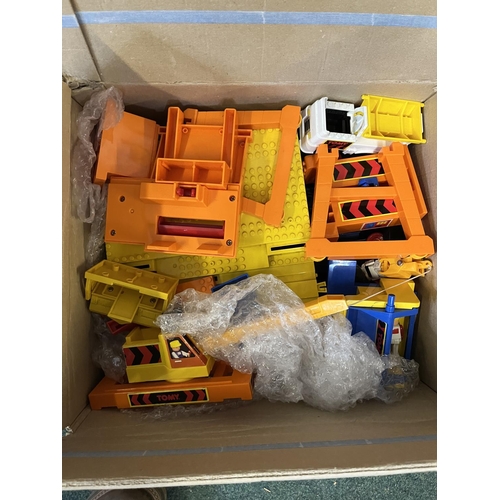 1285 - Very large collection of Takara Tomy Japanese import trains, track, playset parts, etc. (qty)