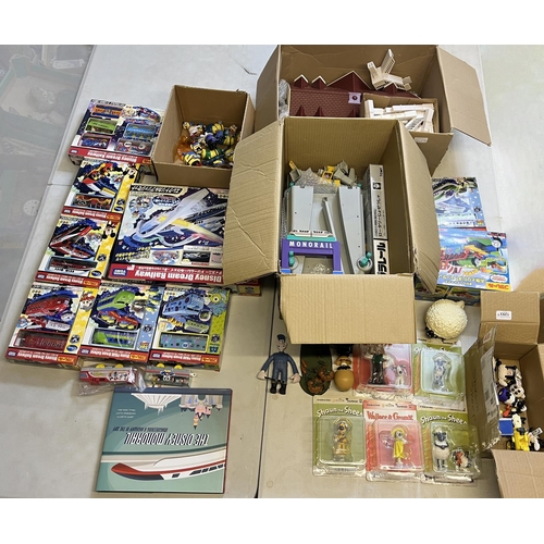 1293 - Collection of Takara Tomy toys, incl. boxed Toy Story and Monsters Inc., Thomas and Friends playset,... 