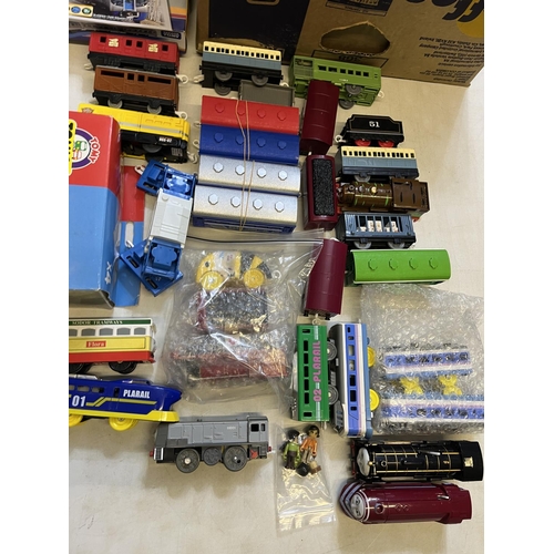 1294 - Large collection of Japanese import toy trains, mainly Tomy Takara, incl. Thomas the Tank Engine