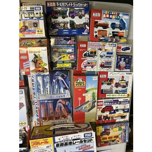 1289 - Collection of Takara Tomy Japanese import playsets, vehicles, etc., mainly boxed (qty)