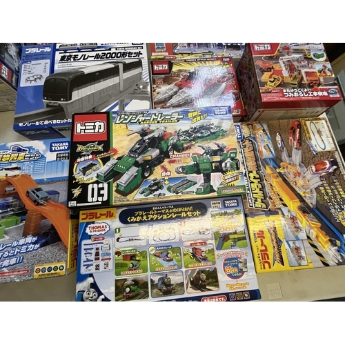 1287 - Collection of Takara Tomy Japanese import vehicle playsets, approx. 19