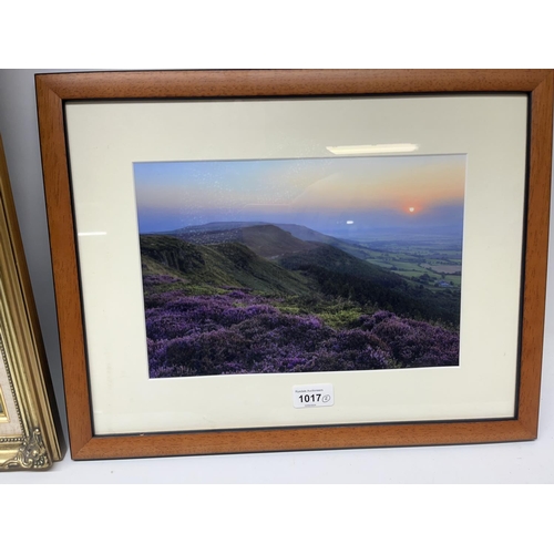 1017 - Paul Heaton (Contemporary); 'Cold Moor and Cringle Moor From Hasty Bank' Ultrachrome print, 19cm x 2... 