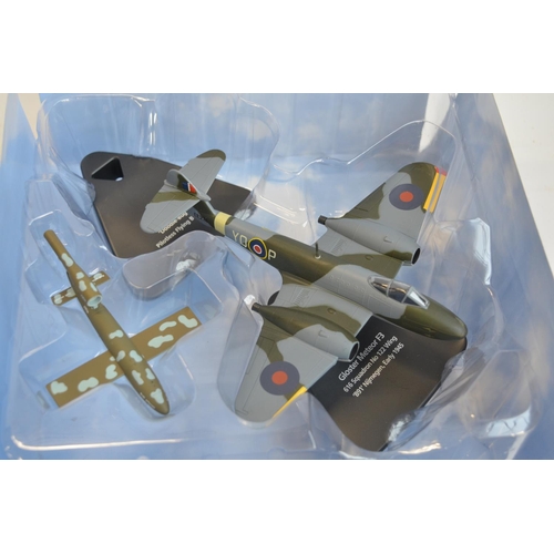 50 - Four boxed 1/72 scale diecast WW2 model aircraft to include Corgi limited edition AA36606 Lockheed F... 